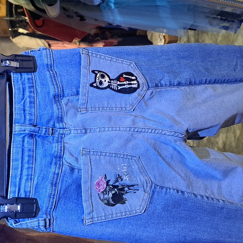 Akira Super Cute Patchworked Jeans - image 2